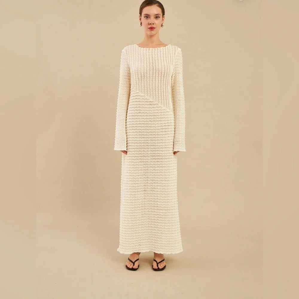 NWOT Stunning Turkish Designer Handmade Dress - Picture 1 of 7
